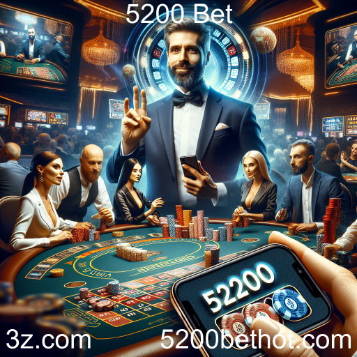 Experimente os Cassinos Ao Vivo na 5200 Bet